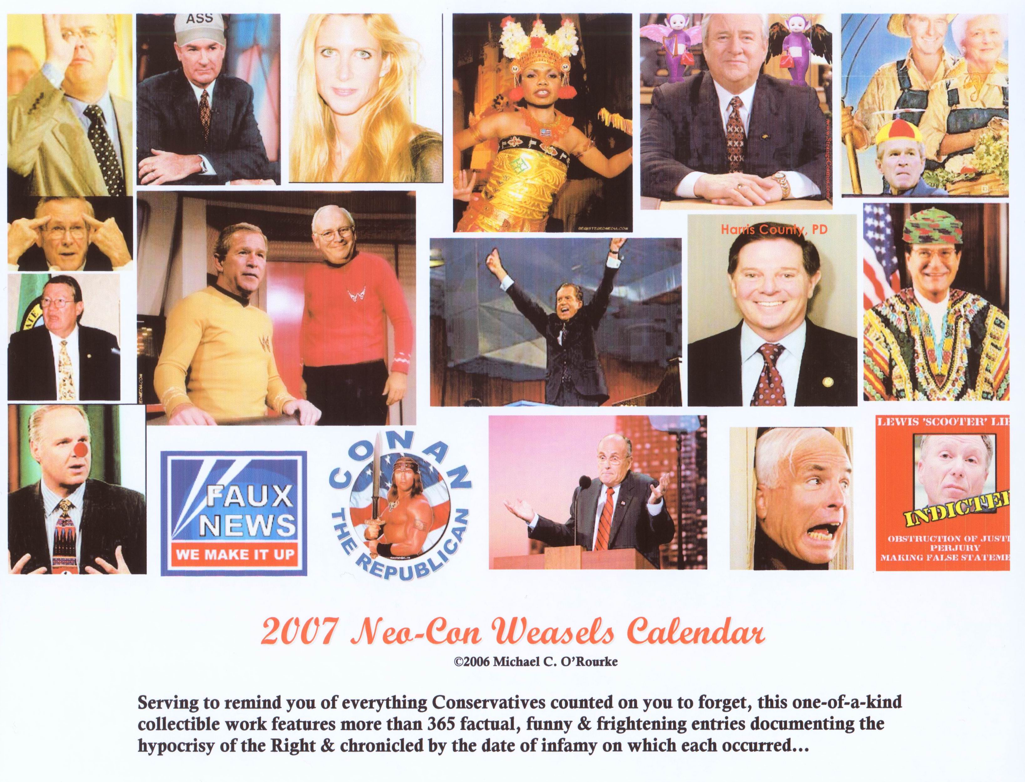 "2007 NeoCon Weasels Calendar"